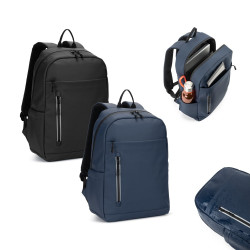NOUMEA. Laptop-Rucksack (16") aus PU mit wasserabweisenden Reißverschlüssen