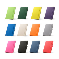 ANNE. A5 Notizbuch aus recyceltem Polyester (100% rPET) mit linierten Seiten