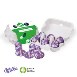 Schoko-Eier 6er, Milka Ostereier