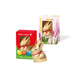 Werbekartonage, Lindt Goldhase, 10 g