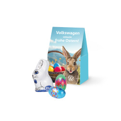 Osterpräsent "Selection Mini", Klett Schokoladen-Eier und Osterhase
