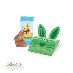 Lindt 2D-Goldhäschen im Werbebriefchen