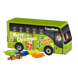 3D Adventskalender "Bus", Ritter SPORT Schokowürfel