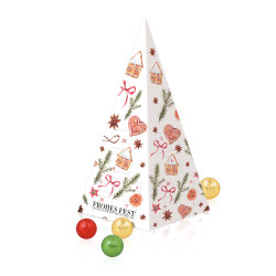 Adventskalender "Weihnachtspyramide" mit Fairtrade® Schokolade Adventskalender "Weihnachtspyramide" mit Fairtrade® Schokolade