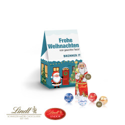 Präsent "Christmas Minis", Lindt Minis und Nikolaus