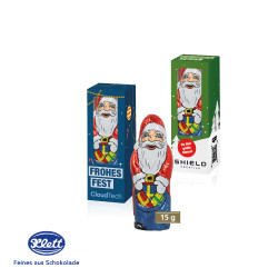 Klett Weihnachtsmann, 15 g in Werbekartonage