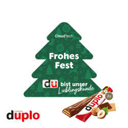 Werbekarte "Weihnachtsbaum", duplo