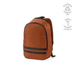 "Sydney Backpack" 18L Rucksack aus rPET mit reflektierenden Streifen für Laptops bis 17"