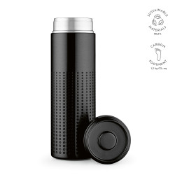 "Perfora Bottle" Trinkflasche aus recyceltem Edelstahl, 540 ml, doppelwandig