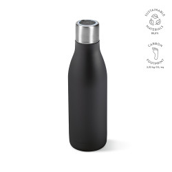 "Parana Bottle" Trinkflasche aus recyceltem Edelstahl, 550 ml mit UV-Desinfektionsfunktion