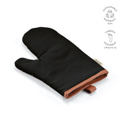 "Basquiat Kitchen Glove" Küchenhandschuh aus recycelter Baumwolle (280 g/m²) mit rPU-Details
