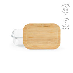 "Van Gogh 500 Lunchbox" Lunchbox aus Borosilikatglas, 520 ml mit Bambusdeckel