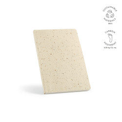 "Chaucer Notebook" A5 Notizbuch mit Einband aus Bierabfällen mit 196 Seiten aus recyceltem Papier