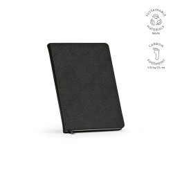 Wilde A5 Hardcover-Notizbuch aus rPU. 196 Seiten FSC-Papier 80gsm Wilde A5 Hardcover-Notizbuch aus rPU. 196 Seiten FSC-Papier 80gsm