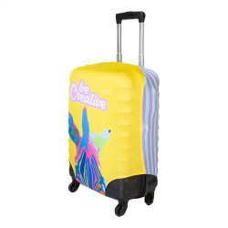 Individuelle Gepäckhülle BagSave M, weiß