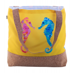Strandtasche SuboShop Playa, natur/weiß Strandtasche SuboShop Playa, natur/weiß