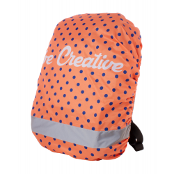 Individuelle, reflektierende Rucksackhülle CreaBack Reflect, weiß