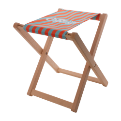 Individueller Strandhocher Nissi, natur/weiß