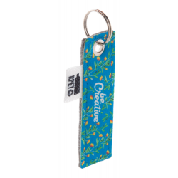 Individueller Schlüsselanhänger CreaFelt Key A, grau/weiß Individueller Schlüsselanhänger CreaFelt Key A, grau/weiß