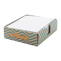 Individueller Notizwürfel Notty Eco, natur Individueller Notizwürfel Notty Eco, natur