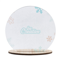 individuelle Weihnachtsdekoration Glophy, natur/transparent