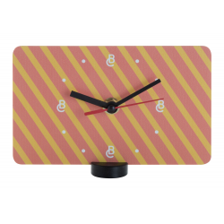 Tischuhr BeTime A, natur/weiß