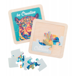 Puzzle Wodalus, natur/weiß