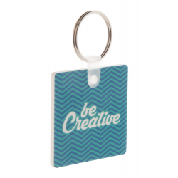 Schlüsselanhänger Foamy C, weiß