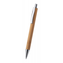 Kugelschreiber aus Bambusmaterial Kaizen, natur