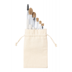 Makeup-Bürstenset Strokes, natur