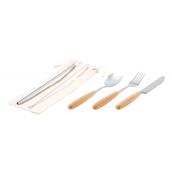 Besteckset Woller, natur/silber