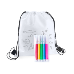 Turnbeutel zum Bemalen Carle, weiß Turnbeutel zum Bemalen Carle, weiß