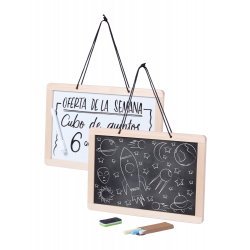 Nachrichten-Tafel Grocery, weiß/schwarz