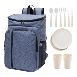 Picknick-Kühlrucksack, RPET Duonic Picknick-Kühlrucksack, RPET Duonic