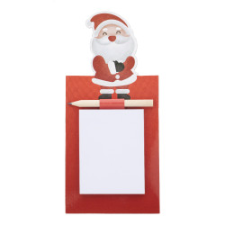 Magnetischer Notizblock Weihnachten, Weihnachtsmann Julliste Magnetischer Notizblock Weihnachten, Weihnachtsmann Julliste