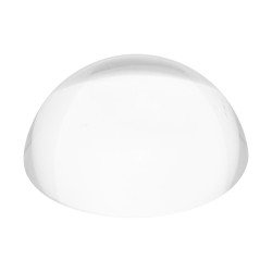Briefbeschwerer Hemisphere, transparent