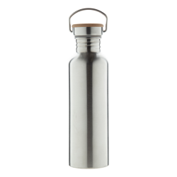 Edelstahl-Trinkflasche Balman, silber