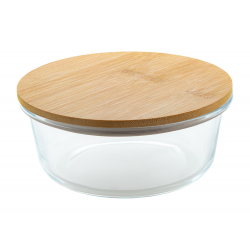 Glas-Lunchbox Ruttata, natur/transparent