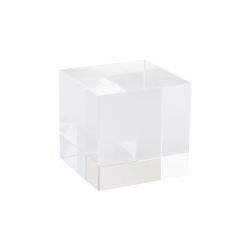 Glas-Würfel Tampa, transparent Glas-Würfel Tampa, transparent