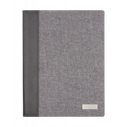 Dokumentenmappe Smokey A4, grau