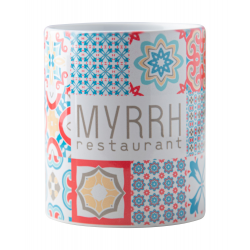 Sublimationsbecher MultiColour, weiß Sublimationsbecher MultiColour, weiß