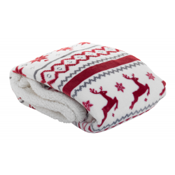 RPET Weihnachtsdecke Hobborn, mehrfarbig