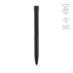 "Borges Pen" Kugelschreiber aus recyceltem Aluminium mit schwarzer Dokumental®-Tinte
