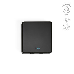 Mendel Powerbank aus rABS mit 5000 mAh. Magnetisches Laden