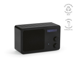 "Soundview Speaker" Lautsprecher aus rABS, 3.600 mAh, 10 Stunden Wiedergabezeit mit LCD-Display
