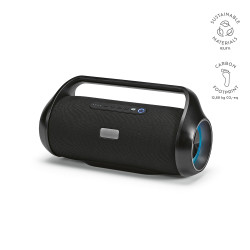 "Newton Speaker" Lautsprecher aus rABS, 6.000 mAh, 5 Stunden Wiedergabezeit, IPX5 wasserdicht