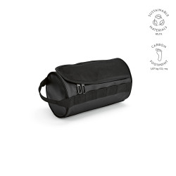 "Riga Toiletry Bag" 5,7L Kulturtasche aus rPET mit Tragegriff, zylindrische Form
