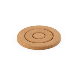 "Mozart Trivet" runder doppelter Topfuntersetzer aus Kork