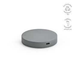 Lovelace Wireless Charger aus Kalkstein. 15 W. USB-C-Anschluss