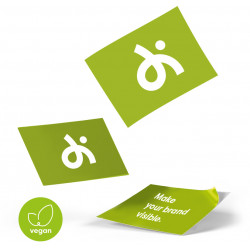 Aufkleber (vegan) Rechteckig